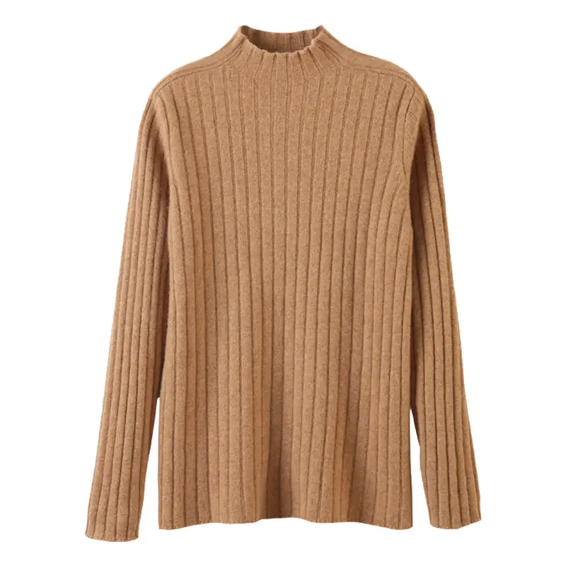 2025 Winter Women's Knit Half Turtleneck Pullover Sweater - Image 13