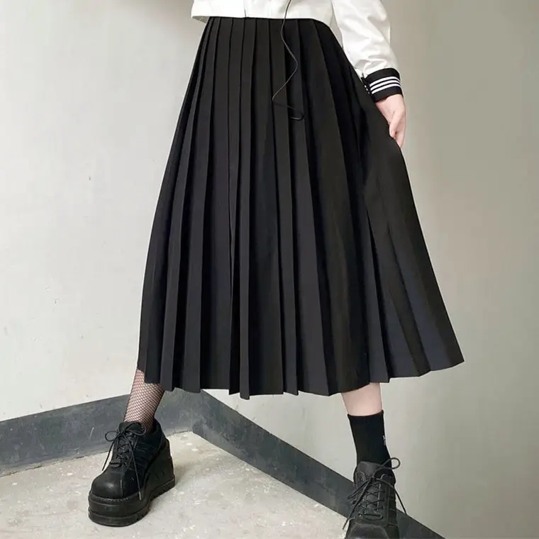 Black Collar Polo Shirt with Sailor Tie Bow - Image 7
