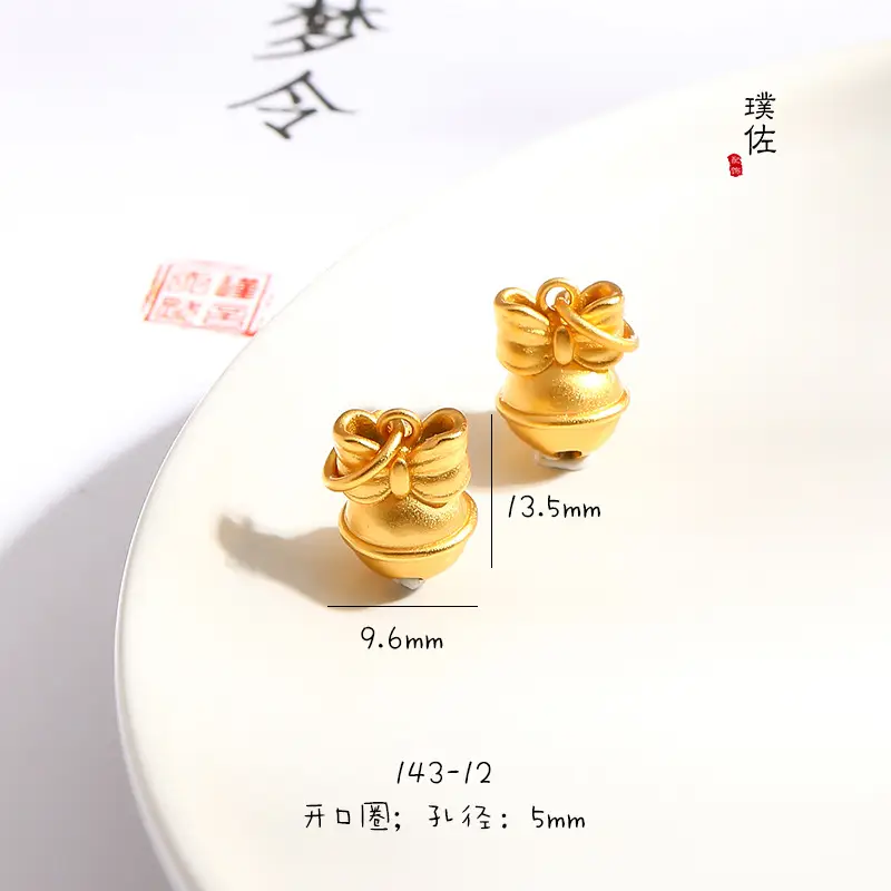 Gold Bow Earrings for Women Pink Bow Bracelet — feature 6