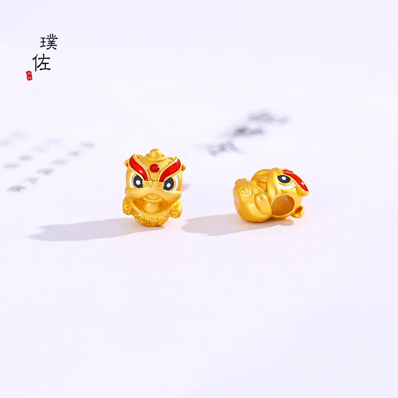 Gold Dragon Design Jewelry Set, 1 Pc, Non-Fading, Stylish, New Arrival - Image 5