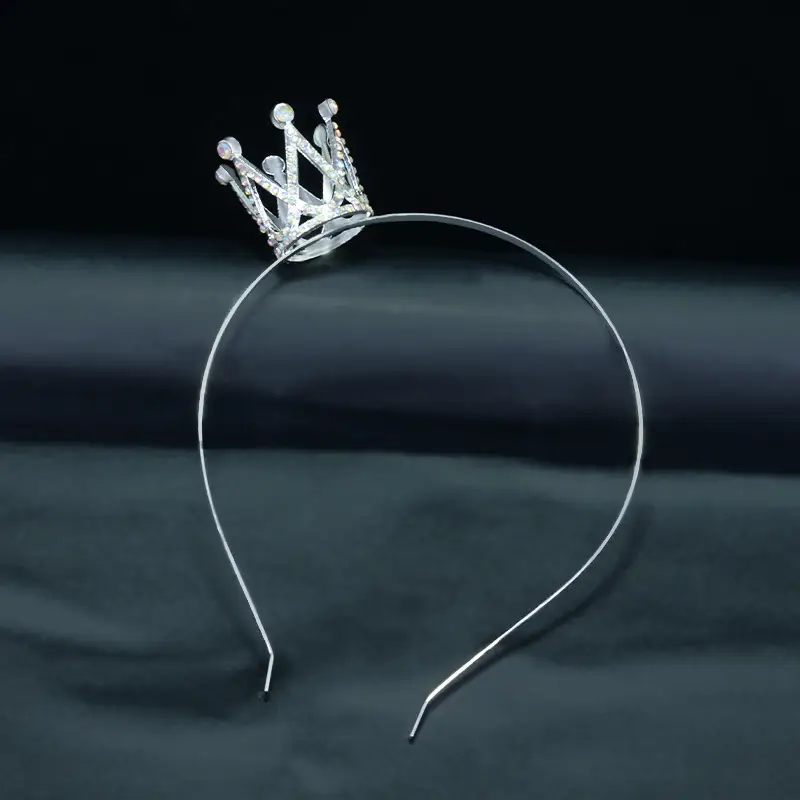 Bright Diamond Princess Crown Headband for Girls - Image 6
