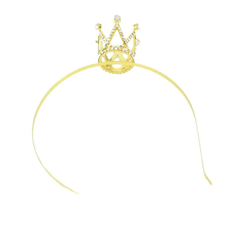 Bright Diamond Princess Crown Headband for Girls - Image 8