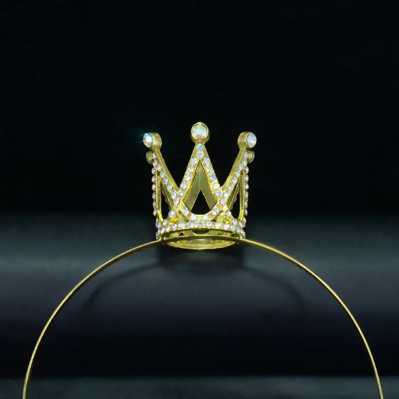 Bright Diamond Princess Crown Headband for Girls — feature 4