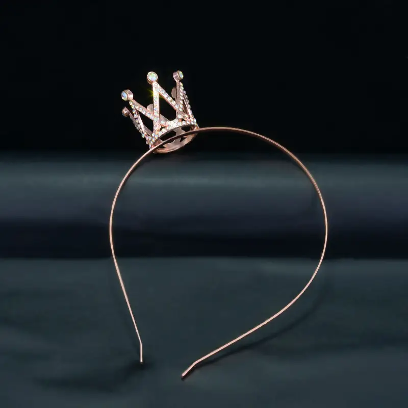 Bright Diamond Princess Crown Headband for Girls — feature 5