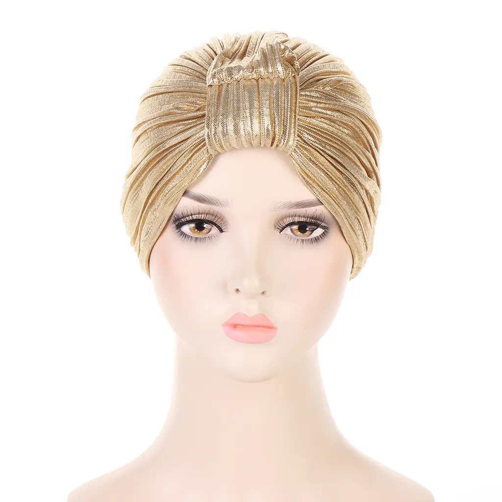 Golden Hair Cap for Women Muslim Bag Cap - Image 7