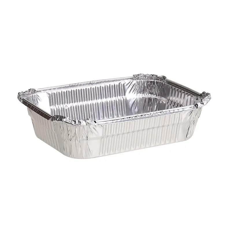 Rectangular Aluminum Foil BBQ Boxes Heat Proof Takeaway - Image 13