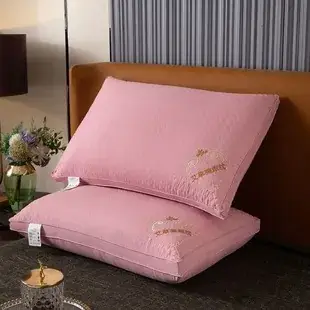 Red Wedding Pillow with Embroidered Design — feature 4