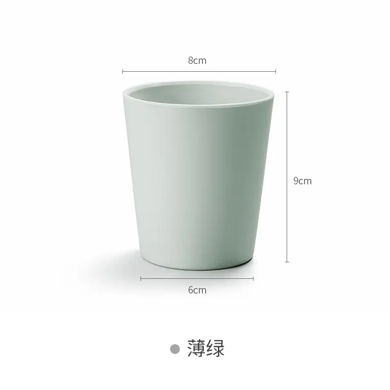 Eco-Friendly Toothbrush Cup Set 8cm High