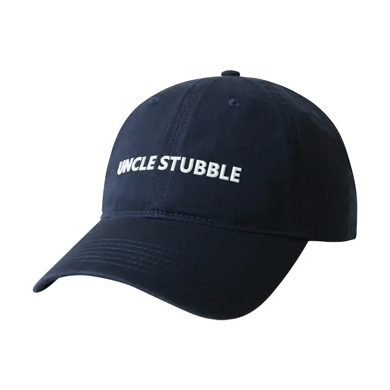 Uncle Stubble Black Baseball Cap Winter All Season