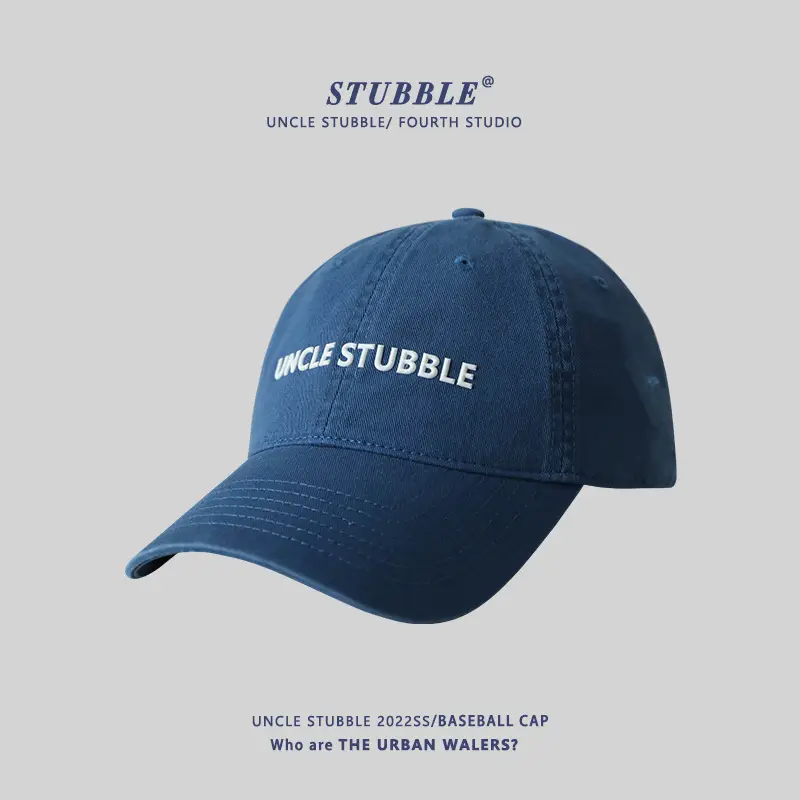 Uncle Stubble Black Baseball Cap Winter All Season