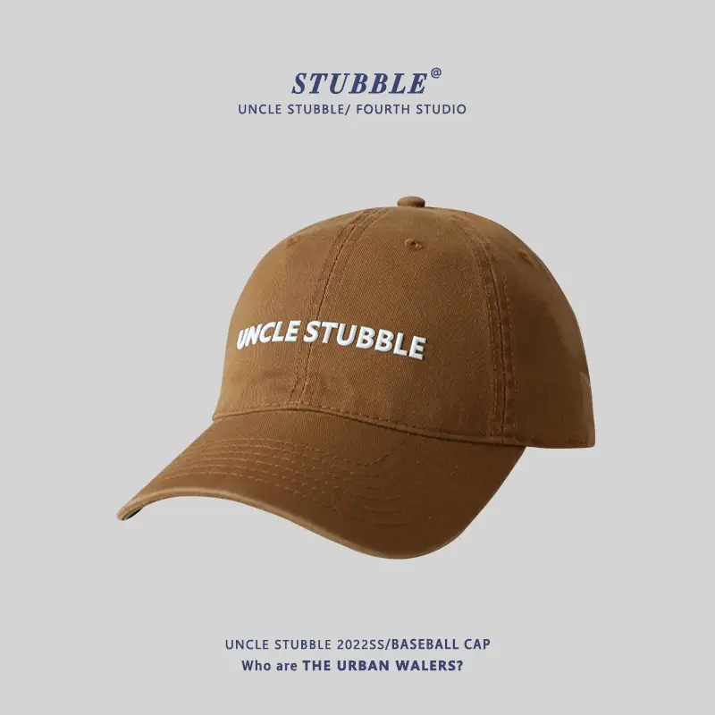 Uncle Stubble Black Baseball Cap Winter All Season