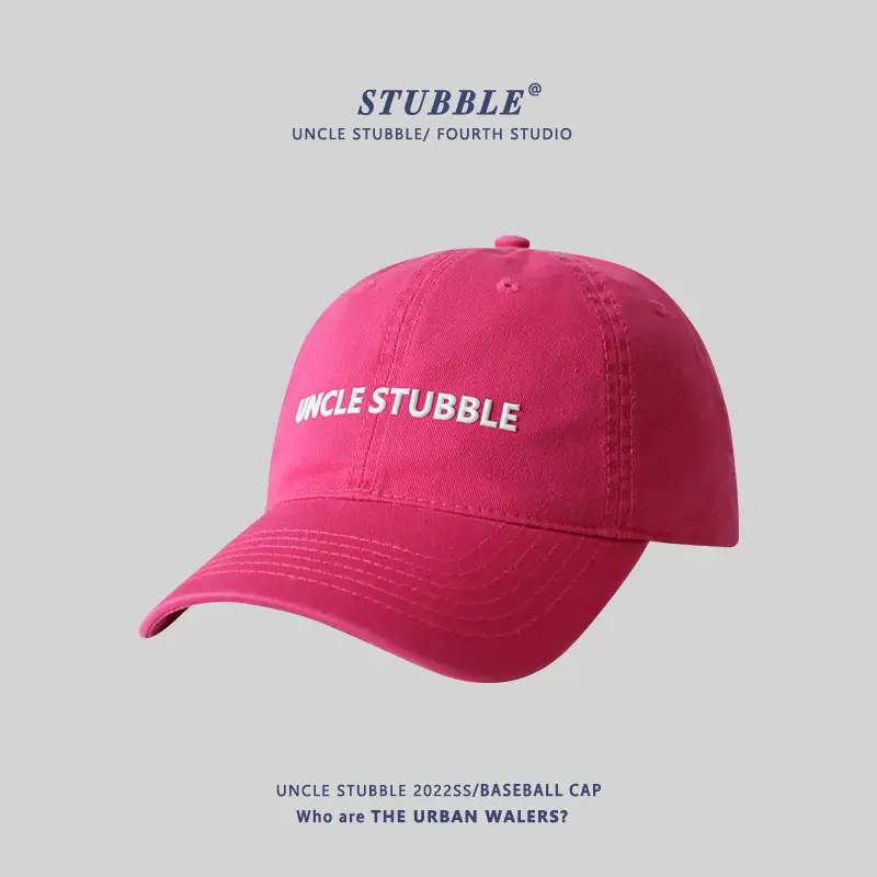 Uncle Stubble Black Baseball Cap Winter All Season