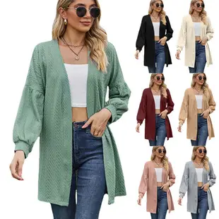 2022 Amazon Autumn T-Shirt U-Collar Sleeve Casual Loose — feature 1