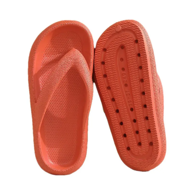 White Non-Slip Flip Flops for Women Summer Wear