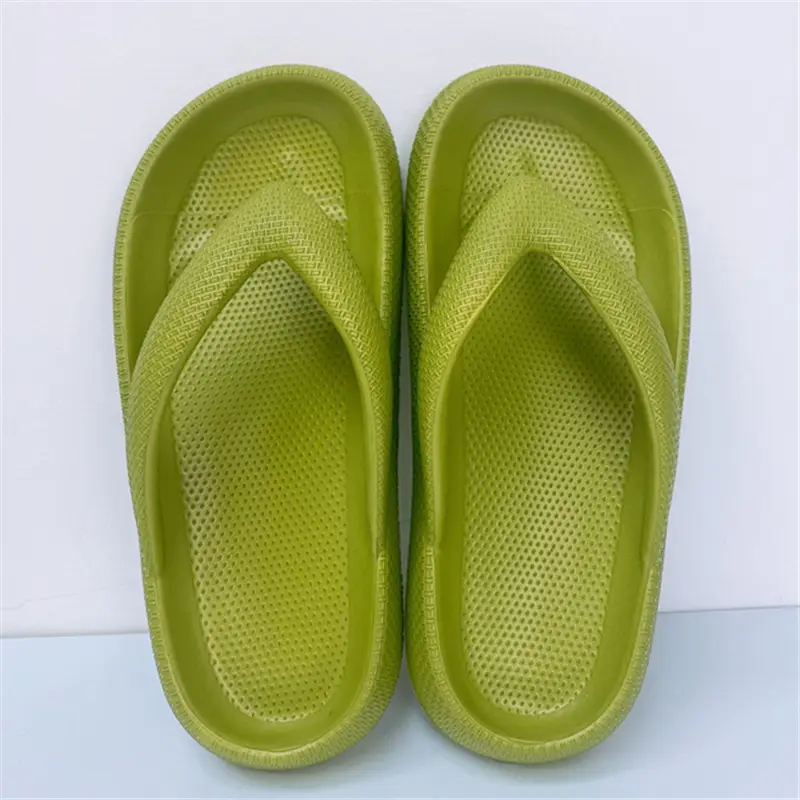 White Non-Slip Flip Flops for Women Summer Wear