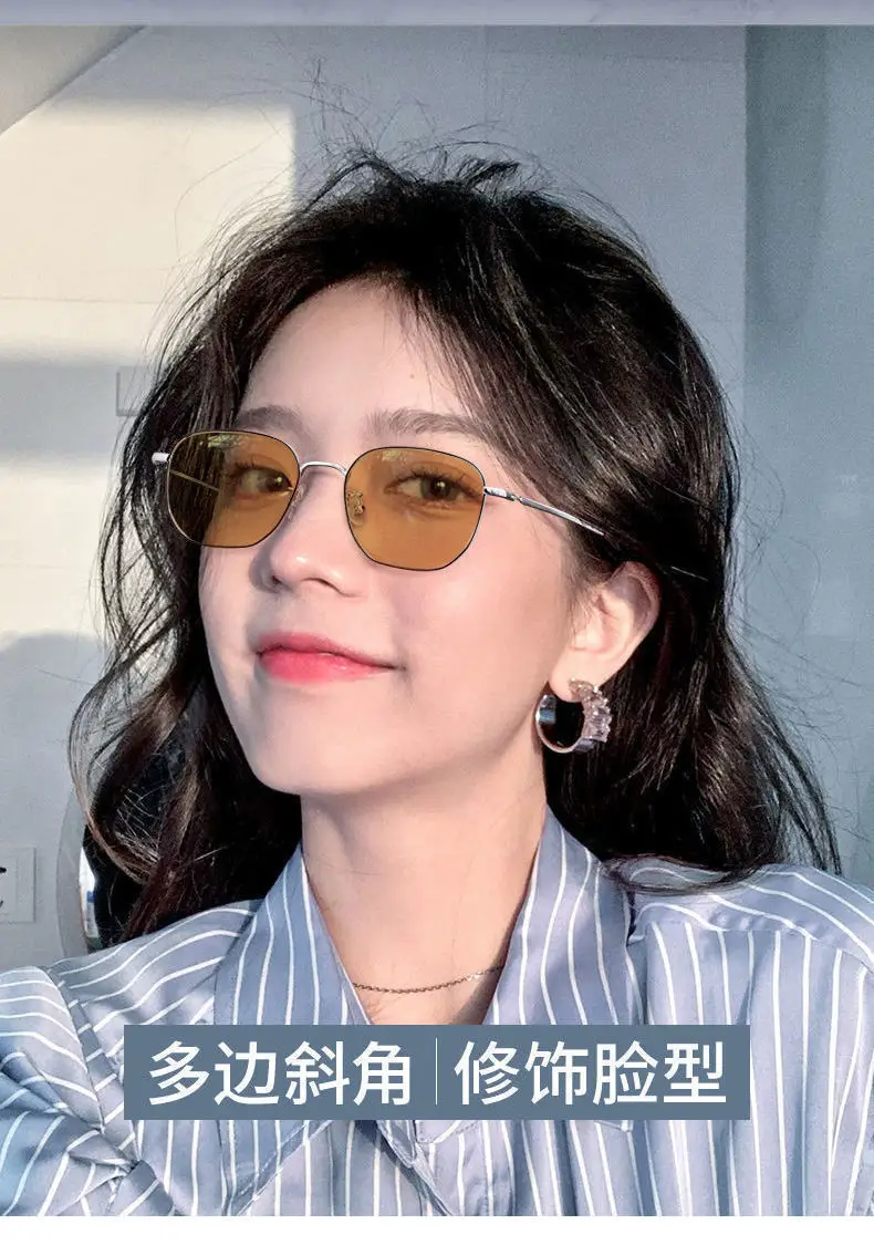 Men Color-Changing Sunglasses with Blue Lenses & Black Frame — feature 16
