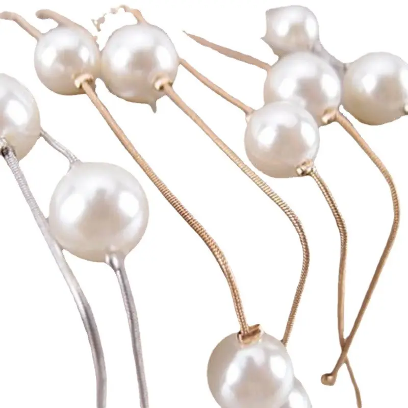Korean Style Pearl Chain Necklace for Women - Image 7