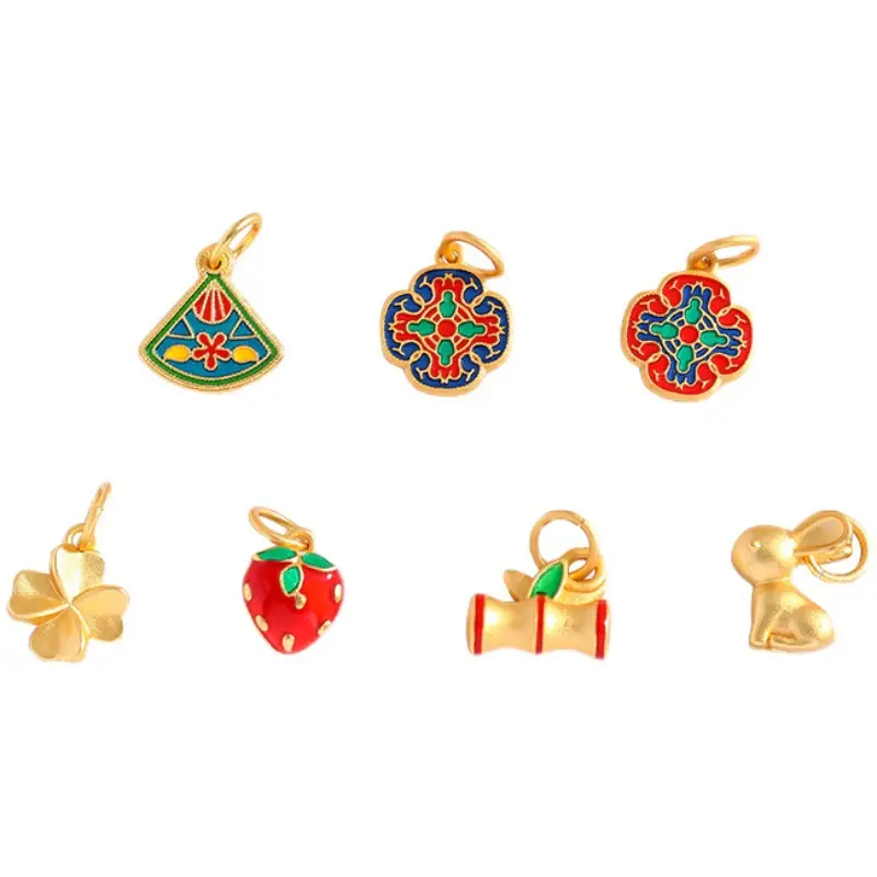 Vietnamese Sand Gold Rabbit Earrings All Year Round - Image 10