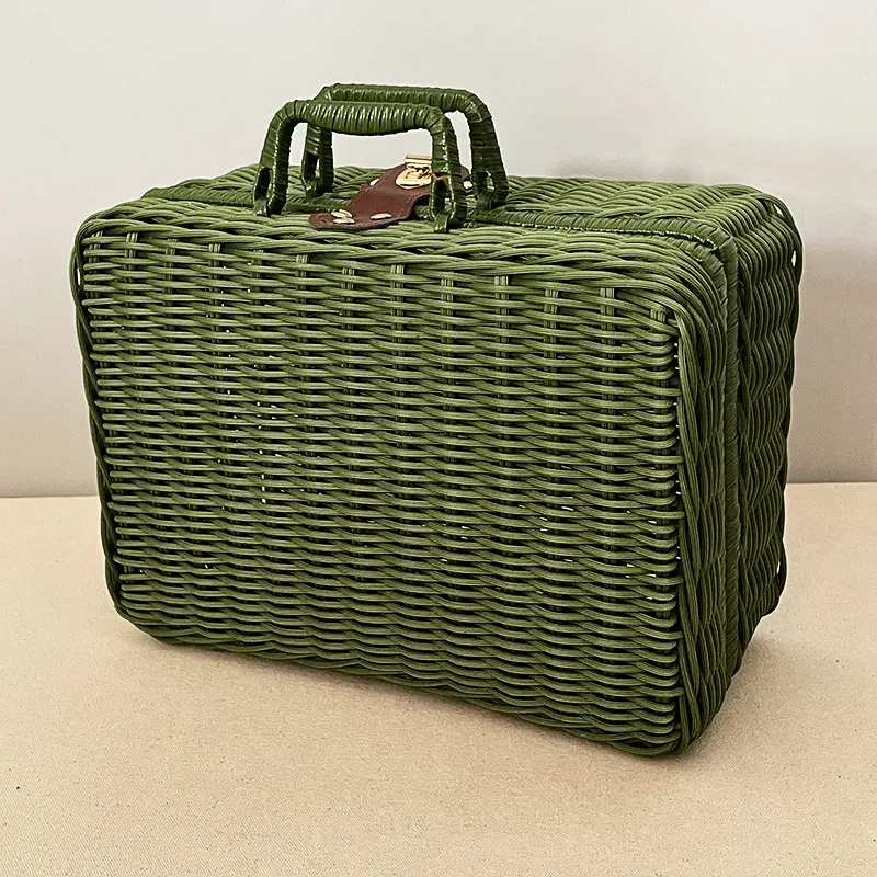Vintage Woven Gift Box for Wedding & Outdoor Use — feature 14