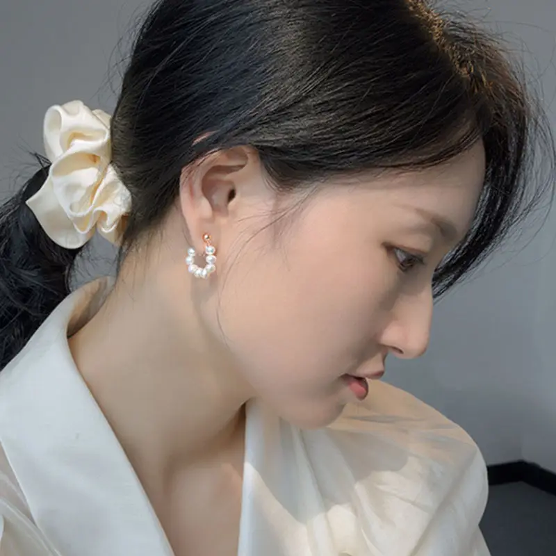 Natural Freshwater Pearl Earrings for Women