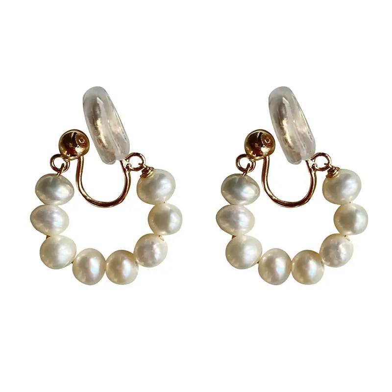 Natural Freshwater Pearl Earrings for Women