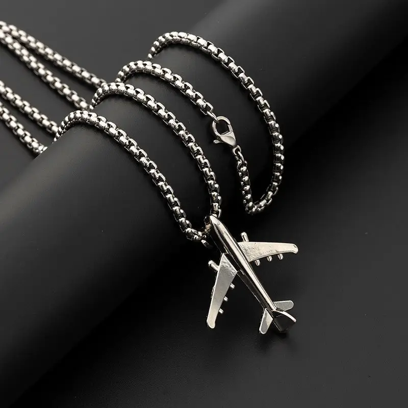 Hip-Hop Six-Pointed Star Titanium Steel Necklace for Men Women - Image 20