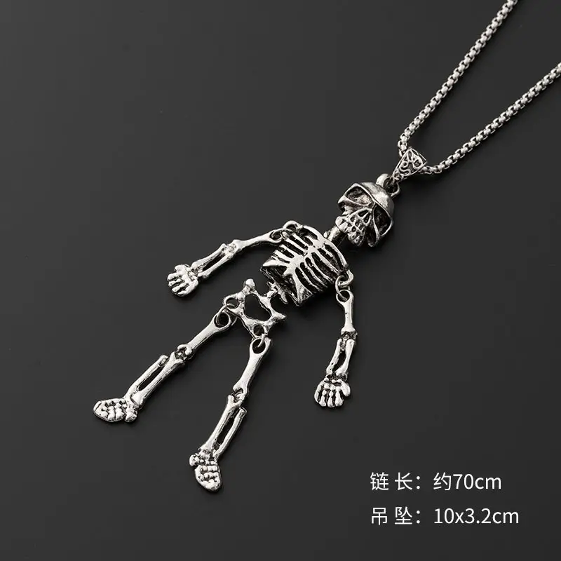 Hip-Hop Six-Pointed Star Titanium Steel Necklace for Men Women - Image 32