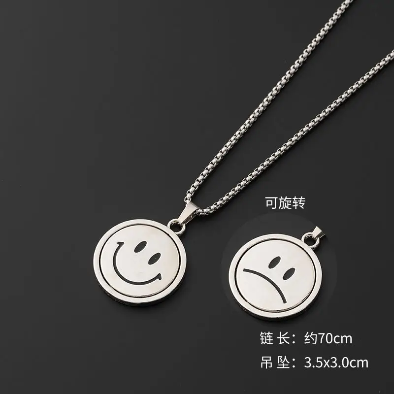 Hip-Hop Six-Pointed Star Titanium Steel Necklace for Men Women - Image 37