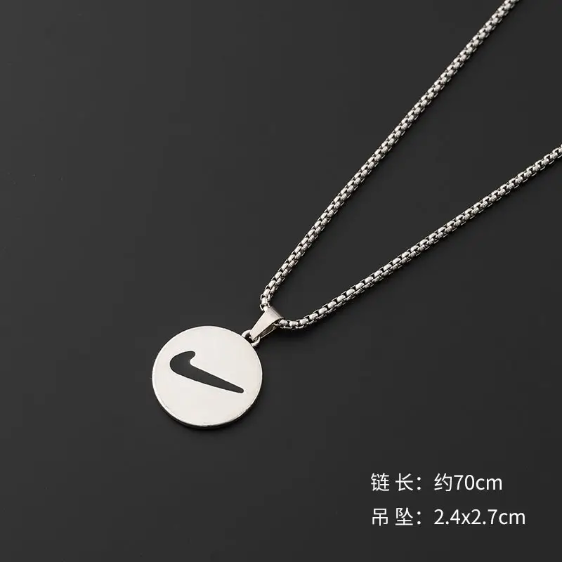 Hip-Hop Six-Pointed Star Titanium Steel Necklace for Men Women - Image 38