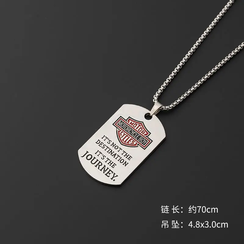 Hip-Hop Six-Pointed Star Titanium Steel Necklace for Men Women - Image 42