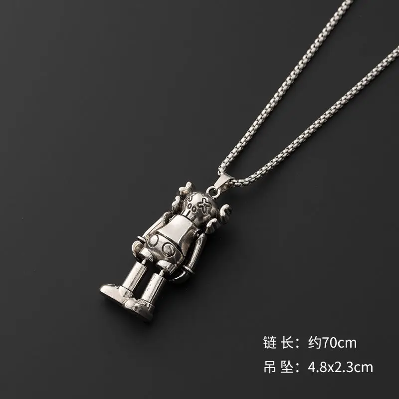 Hip-Hop Six-Pointed Star Titanium Steel Necklace for Men Women - Image 46