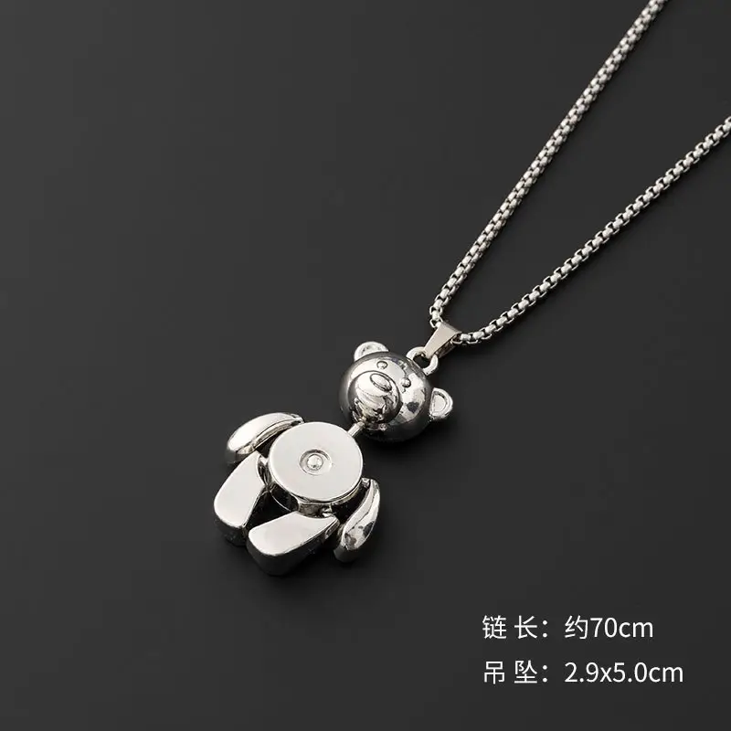 Hip-Hop Six-Pointed Star Titanium Steel Necklace for Men Women - Image 47
