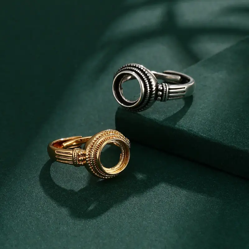 Vintage Distressed Ring Holder for Women's Fashion - Image 12