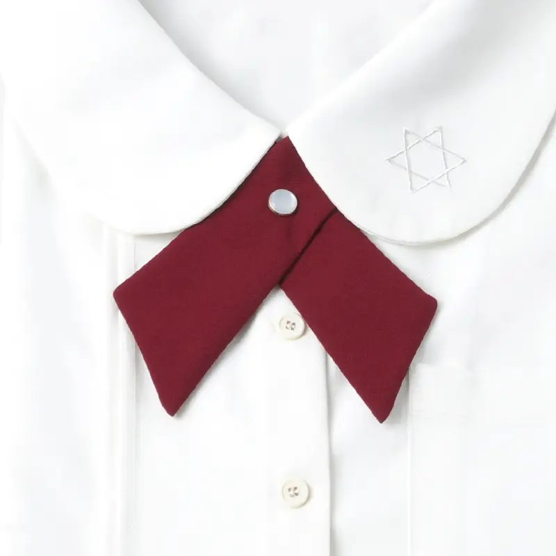 Women's Wine Red Bow Tie Photo Graduation Set - Image 45