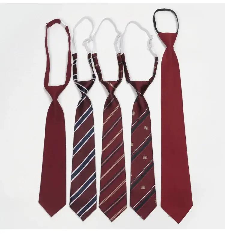 Women's Wine Red Bow Tie Photo Graduation Set — feature 4