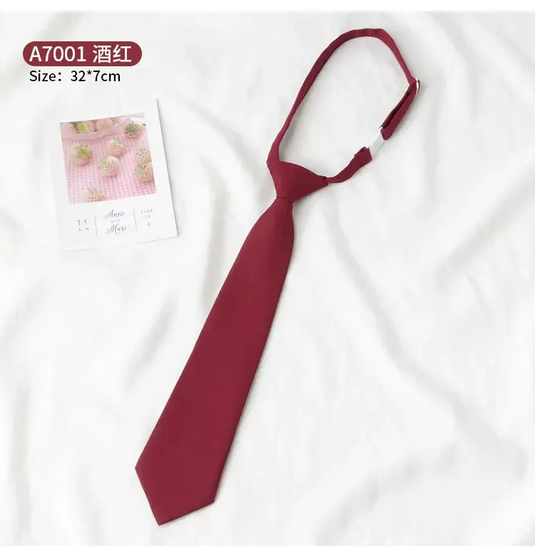 Women's Wine Red Bow Tie Photo Graduation Set — feature 5