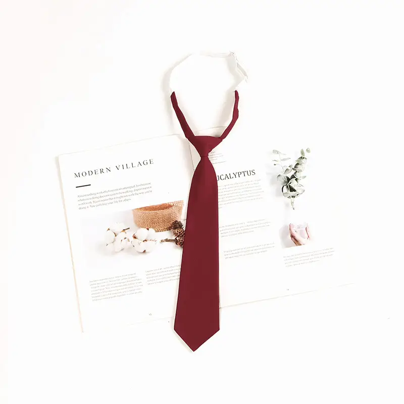 Women's Wine Red Bow Tie Photo Graduation Set - Image 22