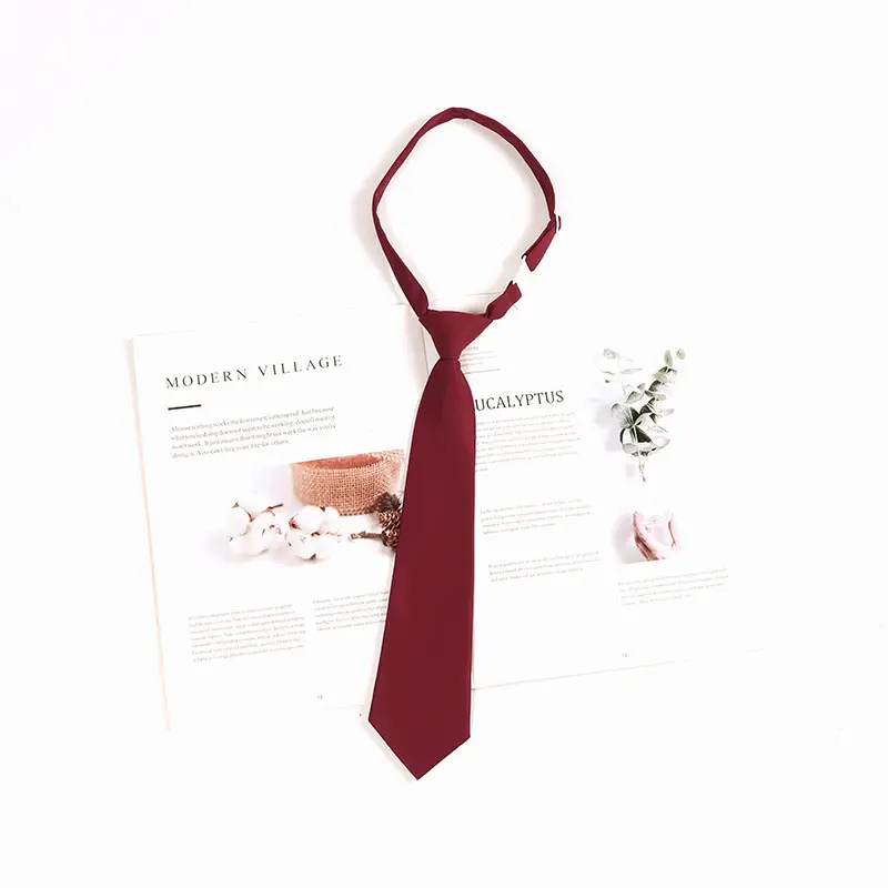 Women's Wine Red Bow Tie Photo Graduation Set - Image 36
