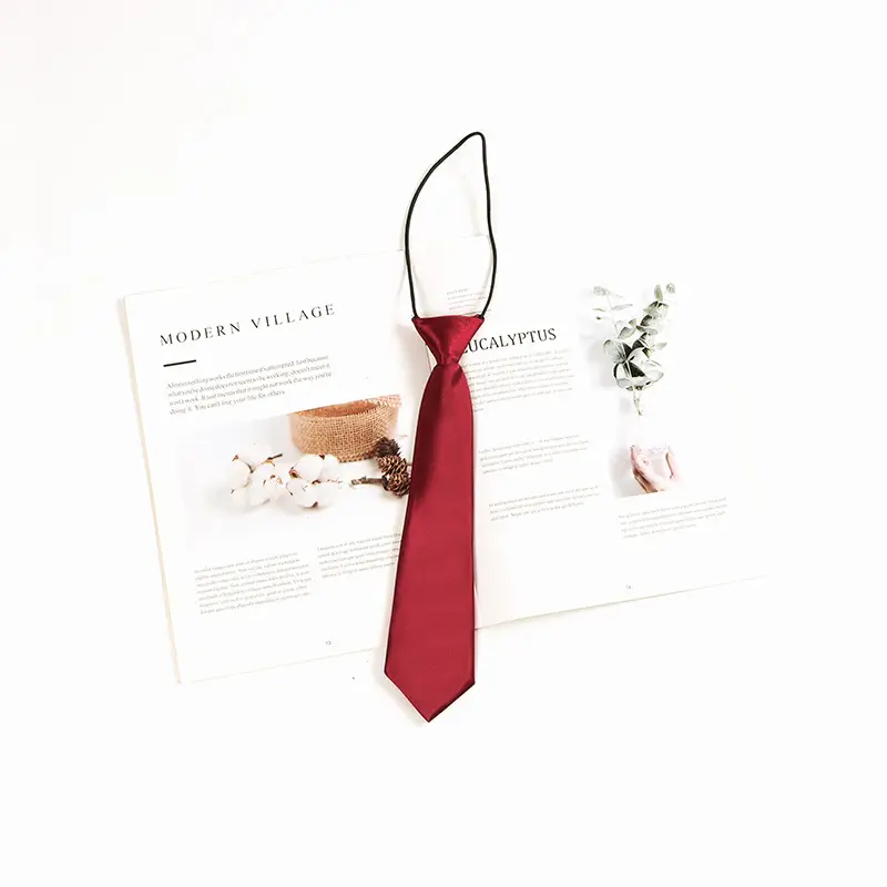 Women's Wine Red Bow Tie Photo Graduation Set - Image 37