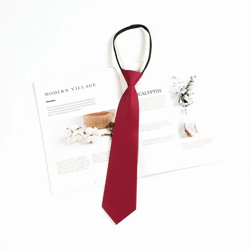 Women's Wine Red Bow Tie Photo Graduation Set - Image 40