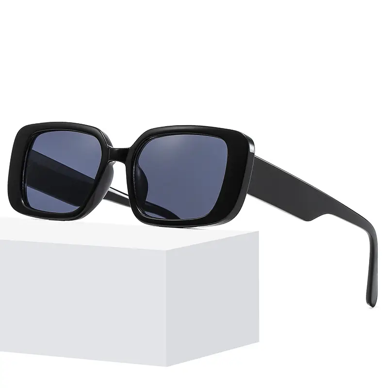 Green Rectangular Sunglasses for Women Men 2025 - Image 7