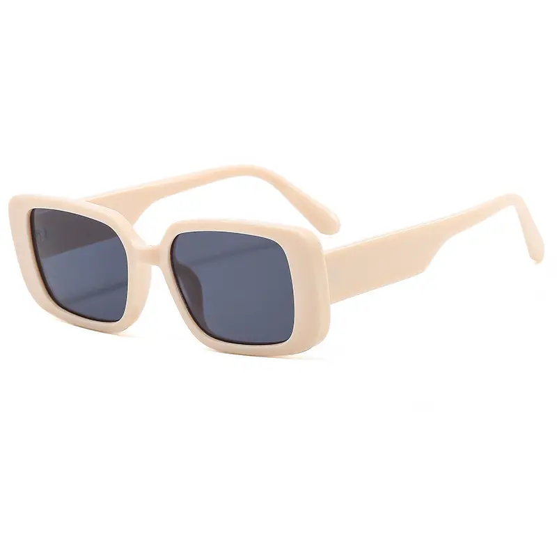 Green Rectangular Sunglasses for Women Men 2025 - Image 2