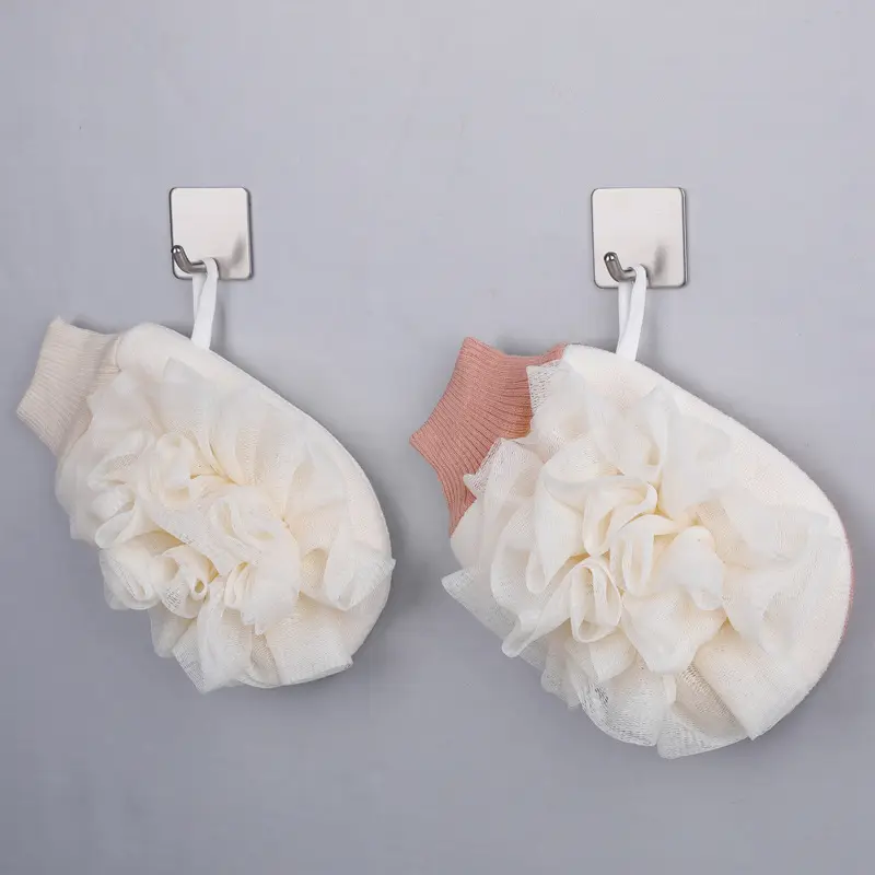 Meiliya Double-Sided Bath Gloves for Newborns - Image 2