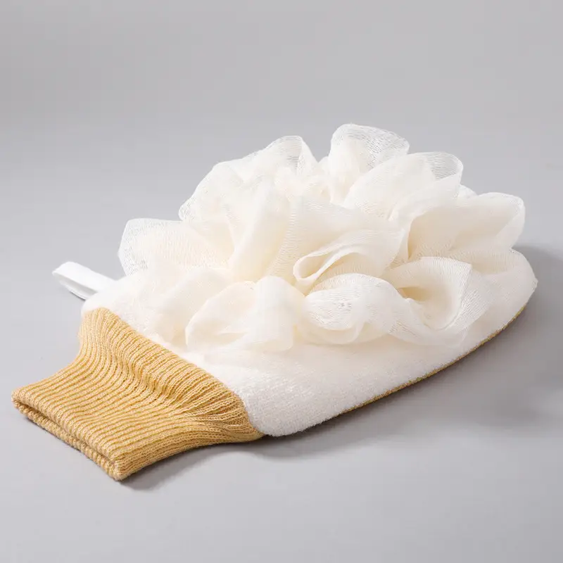 Meiliya Double-Sided Bath Gloves for Newborns - Image 3