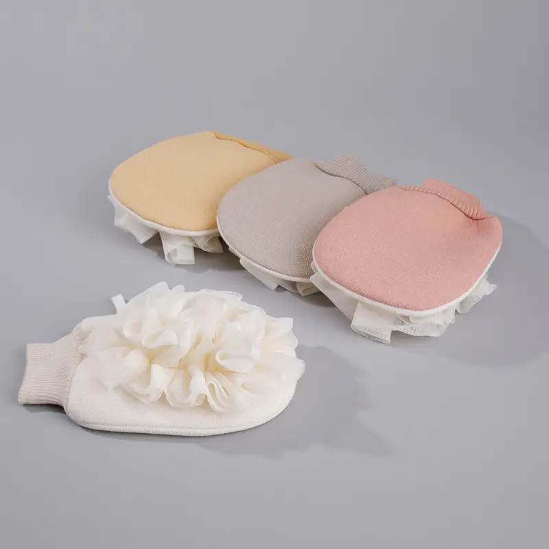 Meiliya Double-Sided Bath Gloves for Newborns - Image 4