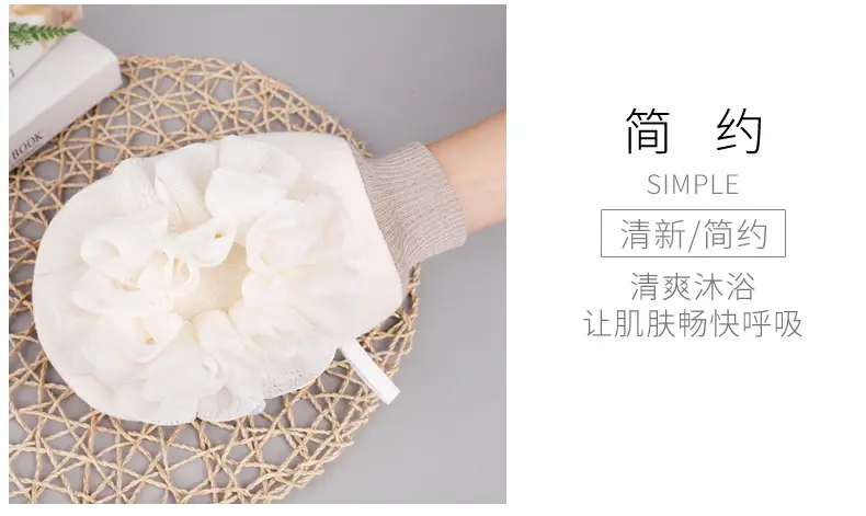 Meiliya Double-Sided Bath Gloves for Newborns — feature 3