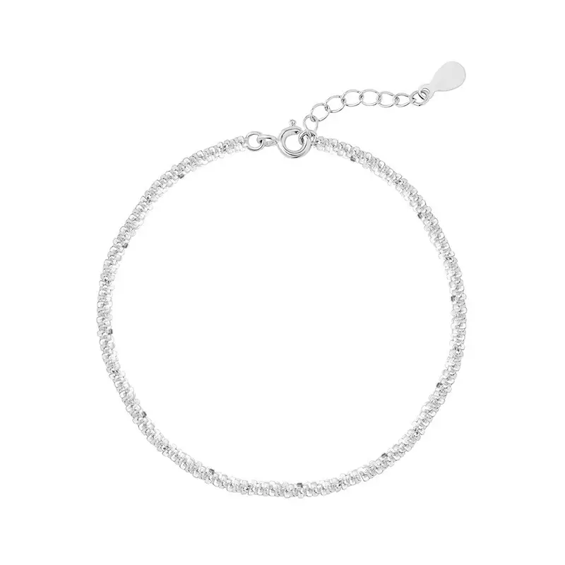 Sterling Silver Starry Bracelet for Women - Image 5