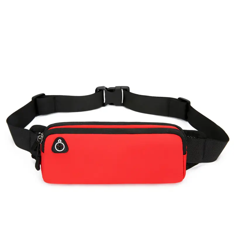 Casual Teal Waist Bag for Men with Adjustable Strap - Image 4