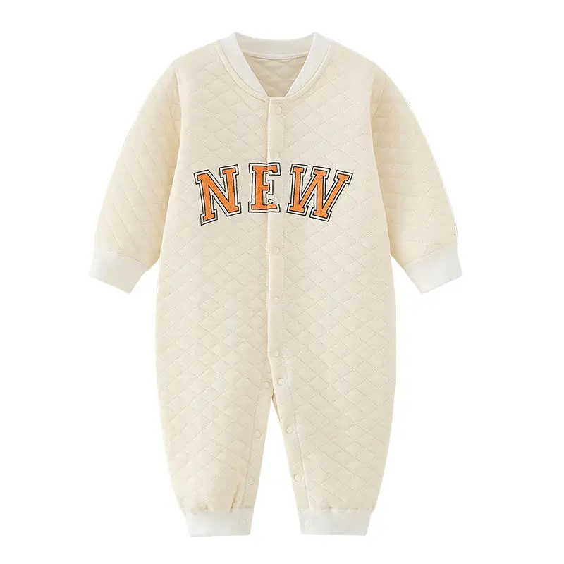 Newborn Baby Cotton Full Moon Suit Light Blue - Image 2