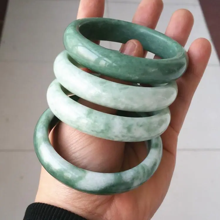 Natural Jade Light Green Bracelets for Women — feature 11